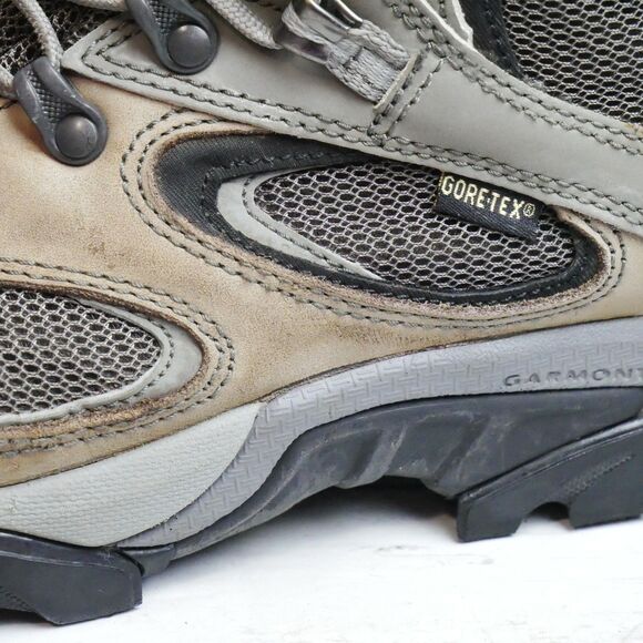 Garmont Men\'s Size 9.5 Brown Zenith Mid Gore-Tex Vibram Sole Hiking Boots READ main image 11